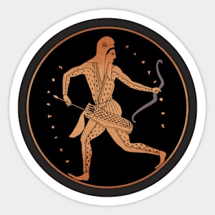 Scythian archer Sticker